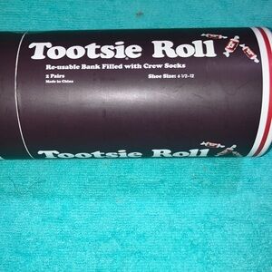 Tootsie Roll Crew Socks